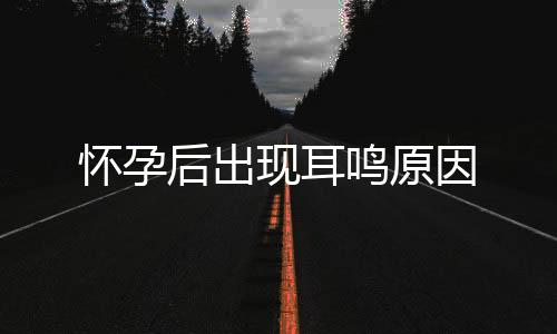 怀孕后出现耳鸣原因